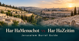 har hamenuchot and har hazesiim