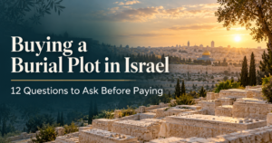 buying a burial plot in israel